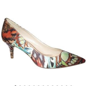 NEW Nine West Margot Monarch Butterfly Heels